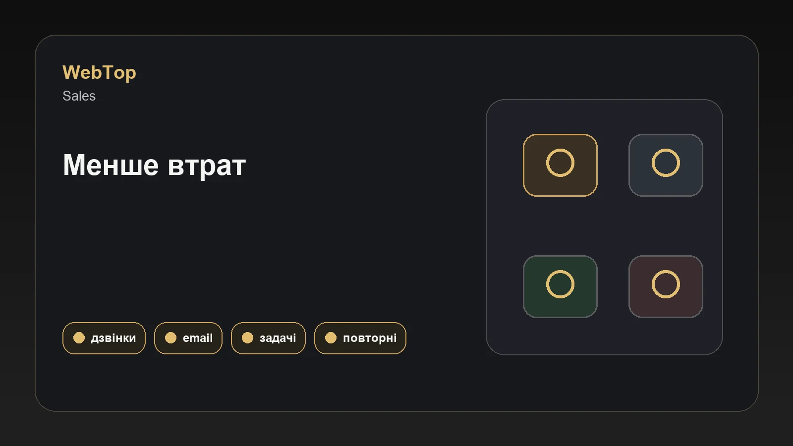 Інфографіка WebTop про контроль заявок у CRM