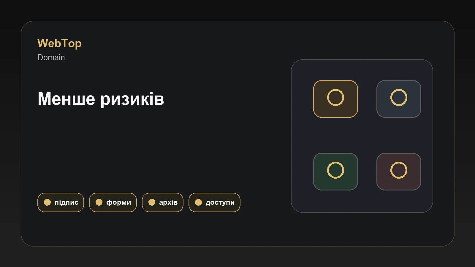 Інфографіка WebTop про пошту на домені