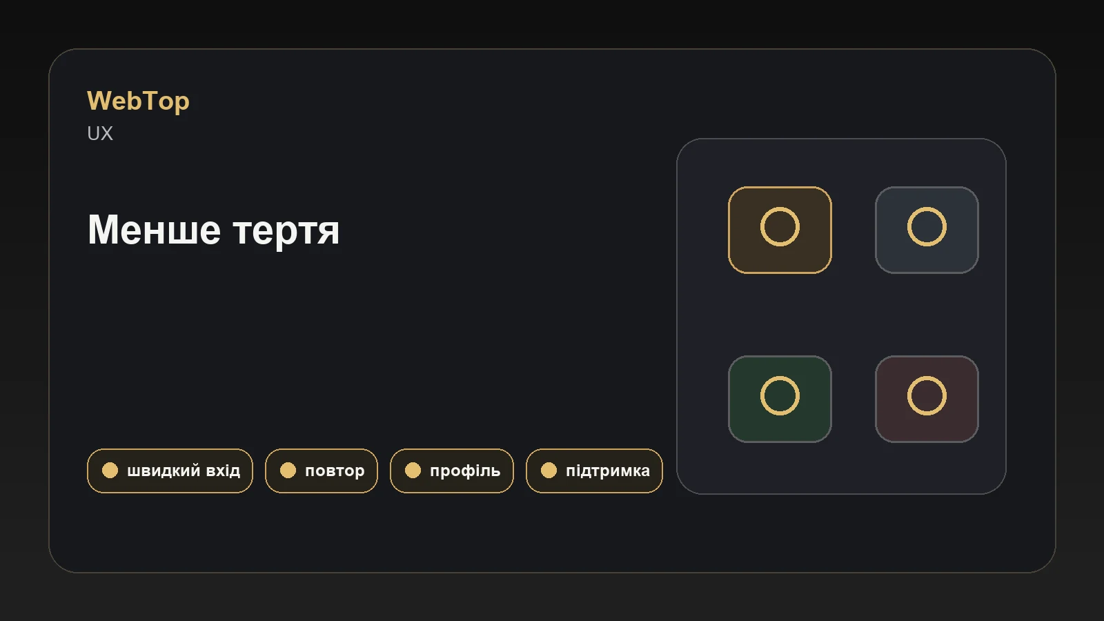 Інфографіка WebTop про UX форми авторизації
