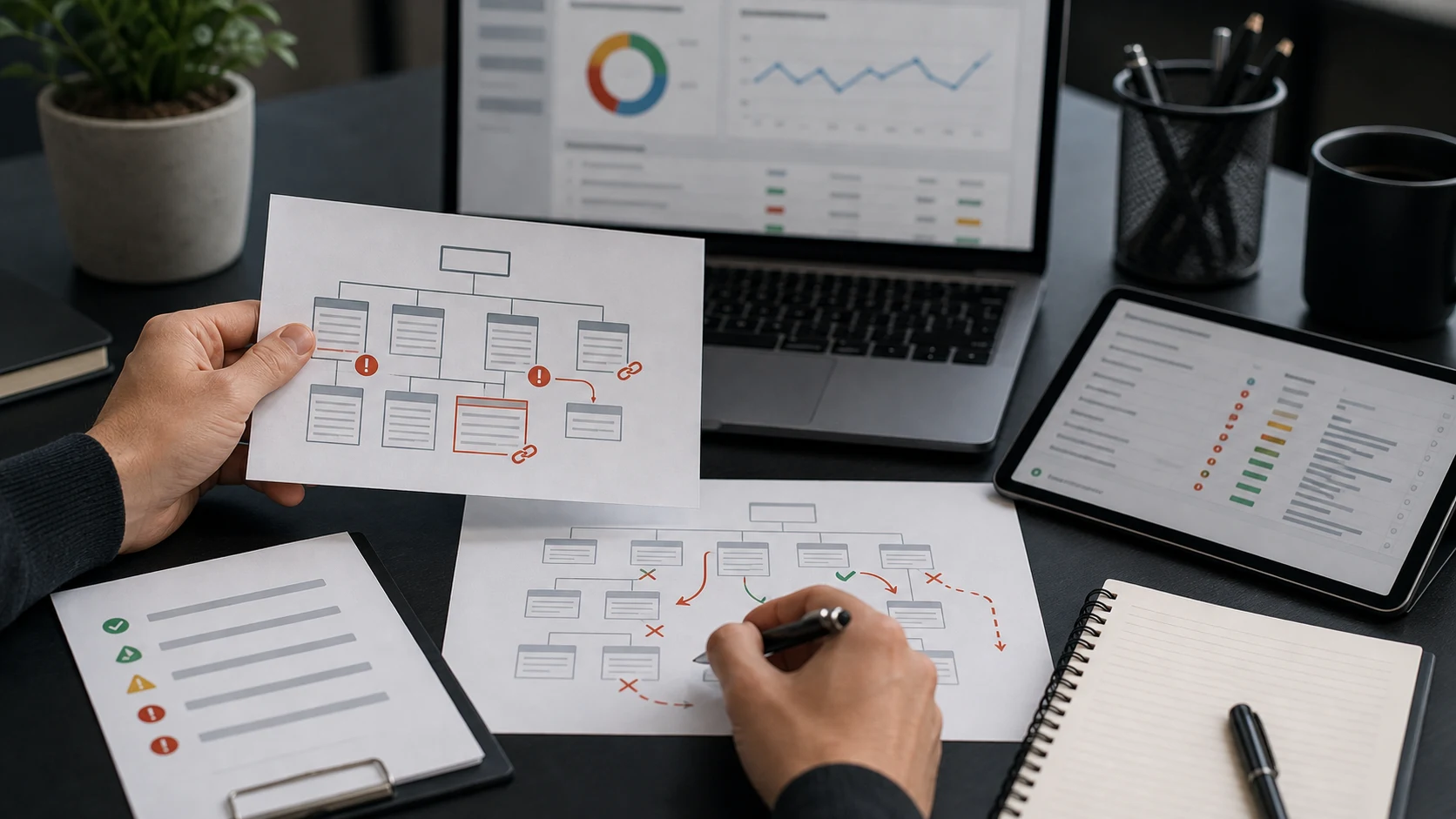 Аудит структури сайту: редиректи, canonical, sitemap.xml і биті посилання