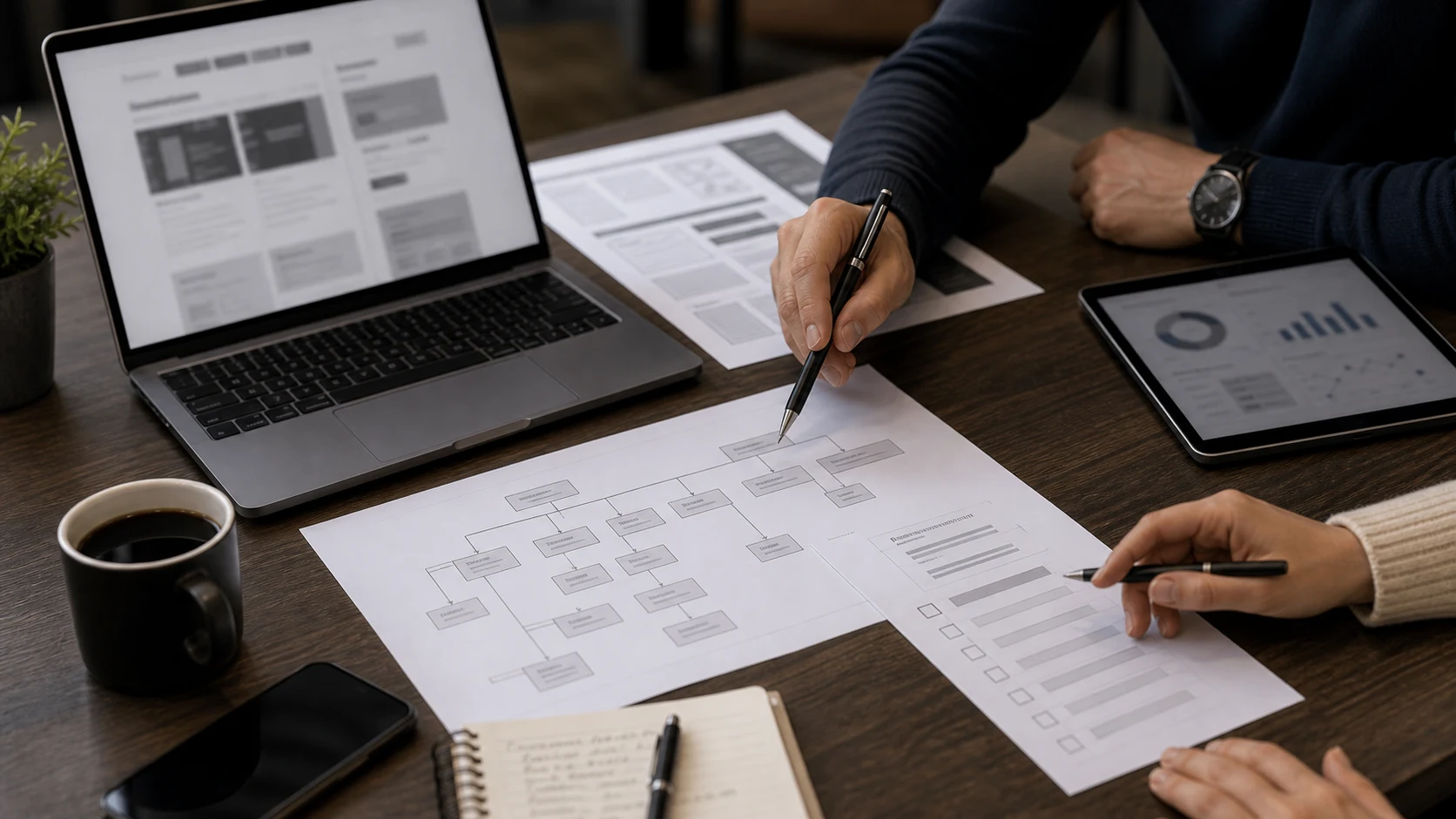 Планування структури, UX, SEO й аналітики для професійного сайту